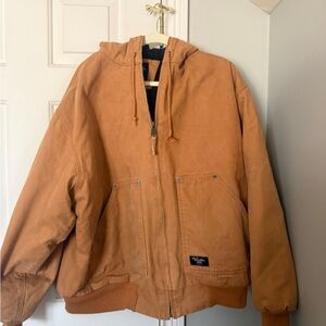 Walls Men's Tan Hooded Performance Jacket